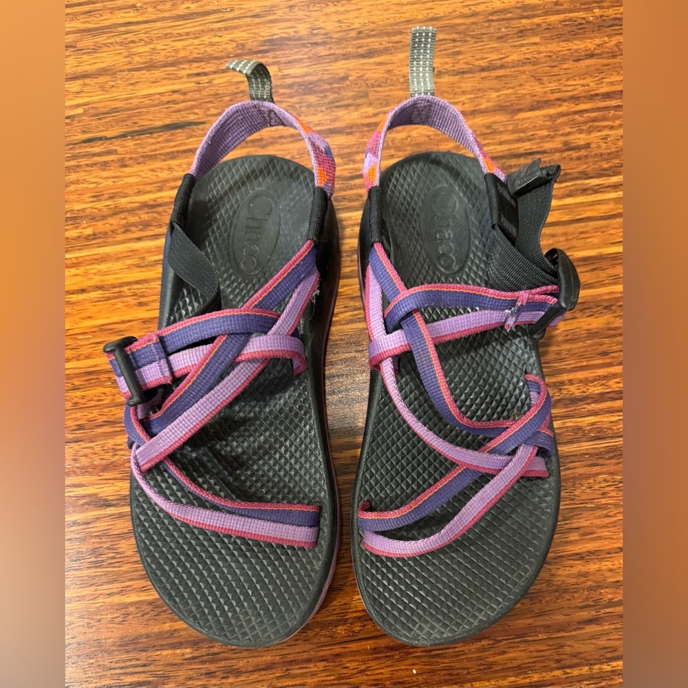 Chaco Sandals Kids 4 ZX1 Ecotread Argyle Water Outdoor Play Shoes size 4